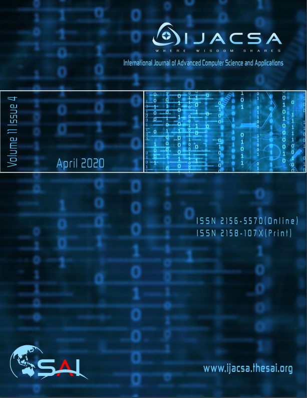 International Journal of Advanced Computer Science and Applications